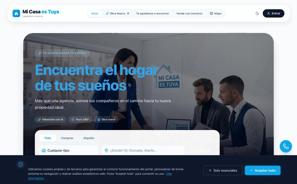 Portada de micasaestuya.es