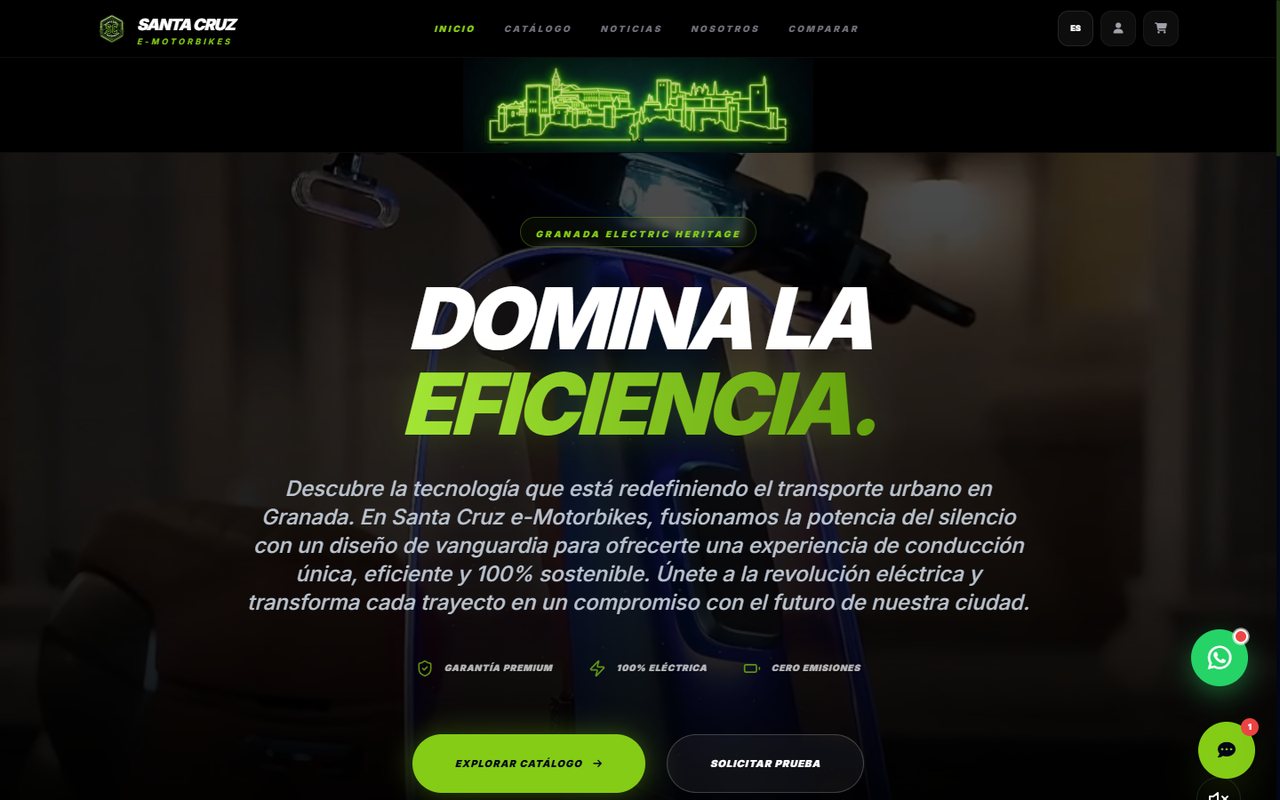 Tienda online de Santa Cruz E-Motorbikes